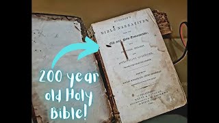 Why This 200 Year Old Holy Bible Is a Collectors Dream [upl. by Theresa]