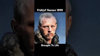 Fridtjof Nansen 1890  Brought To Life historyscoop [upl. by Danice]