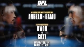 UFL Fight Night Live Angelo vs Gamo FULL SHOW Undisputed Boxing [upl. by Talmud]