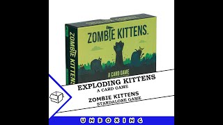 Exploding Kittens Zombie Kittens [upl. by Pickard608]