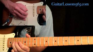 Still Got The Blues Guitar Lesson Pt3  Gary Moore  Outro Solo [upl. by Slaby825]