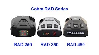 Cobra RAD Series Radar Detectors [upl. by Amari]