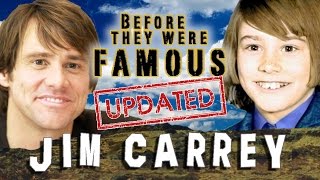 JIM CARREY  Before They Were Famous  UPDATED [upl. by Rede]