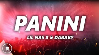 Lil Nas X  Panini Lyrics ft Dababy [upl. by Ylak706]