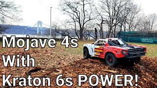 ARRMA Mojave 4S vs Mojave 6S Speed BASH [upl. by Alphonse]