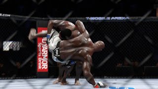 UFC 266  Curtis Blaydes vs Jairzinho Rozenstruik  UFC Heavyweight Bout Full Highlights  UFC 4 [upl. by Johnnie]