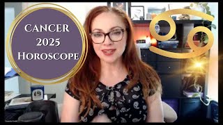 CANCER 2025 HOROSCOPE  Astrology Overview [upl. by Sej]