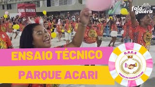 UNIÃO DO PARQUE ACARI 2024  ENSAIO TÉCNICO [upl. by Esereht]