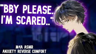 ASMR Comforting Youre Clingy Anxious Boyfriend Reverse Comfort Boyfriend ASMR M4A ASMR [upl. by Guilbert]