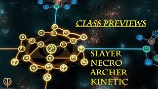 Skyforge Classes Preview Slayer Necromancer Kinetic and Archer [upl. by Gathers]