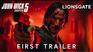 JOHN WICK Chapter 5  First Trailer  Keanu Reeves amp Lionsgate 2025 [upl. by Eelorac]