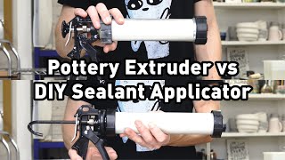 £35 Pottery Extruder vs £15 DIY Sealant Applicator [upl. by Alvis]