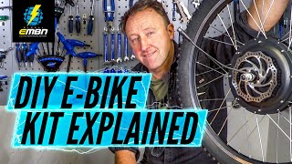 Electric Bike Conversion Kit Options  DIY E Bikes With EMBN [upl. by Shieh536]