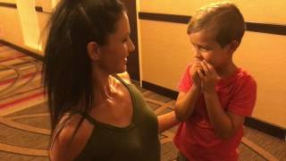 This fiveyearold little boy melted my heart He doesnt mind Im not wearing my eyes [upl. by Gen]