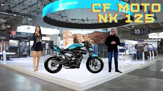 2025 CF MOTO NK 125 UNVEILED CUT THE EDGE  NEXT GENERATION [upl. by Erasaec]