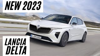 New Lancia Delta 2023 FIRST Look for reincarnation [upl. by Levona]