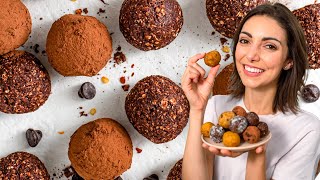 How To Make Energy Balls  Recipe Challenge [upl. by Ecnarrot]