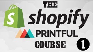 Shopify Printful T shirt Course 1 intro to Shopify [upl. by Ashleigh]