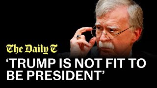 John Bolton on why his old boss Donald Trump should not be president again  The Daily T Podcast [upl. by Arrehs]