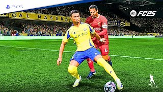 EA FC 25 Al Nassr vs Liverpool Ft C Ronaldo S Mane [upl. by Nidya]