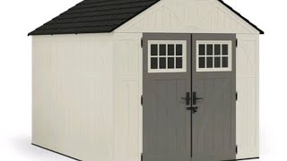 The best Vinyl Shed Suncast Tremont shed review from menards [upl. by Kyl]