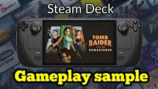 Steam Deck Tomb Raider IIII Remastered Gameplay [upl. by Elkin]