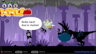 Lets Play Patapon 2  Mission 5  Defenders of the Mater Sprout [upl. by Alilak]