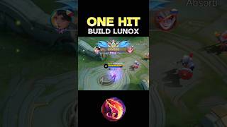 😱 WATCH THIS  BEST BUILD LUNOX 2024❓ONE HIT  MLBB 🔥 mobilelegends onehitbuild lunox shorts [upl. by Zoltai]