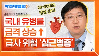 젊은 나이대 급성 심장사 주요 원인 🚨 심근병증의 원인부터 치료법과 예방법까지 순환기내과 진우람 교수 아주대병원TV [upl. by Rouvin950]