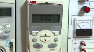 How To Set Up ABB ACS355 AC Drive With A Standard Control Pad [upl. by Anovahs955]