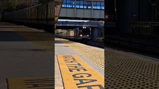 Lovely MTA Train passing trough Tuckahoe to Grand Central Terminal train zug tren newyorkcity [upl. by Mitchael307]