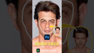 How to Swap face using photoshop  Best tutorial by intelkeen [upl. by Hyps]