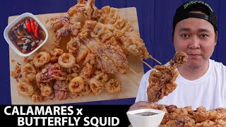 Calamares amp Butterfly Squid  Filipino Street Food  Pimp Ur Food Ep75 [upl. by Parris]