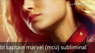 BL captain Marvel MCU subliminal [upl. by Norrehs832]