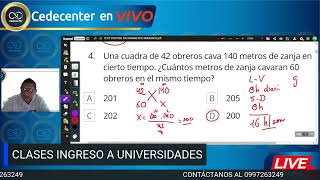 CLASES GRATIS N°1 INGRESO A UNIVERSIDADES  RAZONAMIENTO NUMERICO [upl. by Aketahs35]