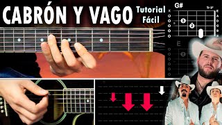 Carbón Y Vago  El Fantasma Y Los Dos Carnales GUITARRA Tutorial  Acordes [upl. by Darcee]