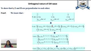 L  11  Unit  2  Transverse nature of EM wave  Engineering Physics [upl. by Yaker871]