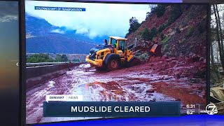 Hwy 82 south of Glenwood Springs reopens Monday after mudslide [upl. by Aimek]