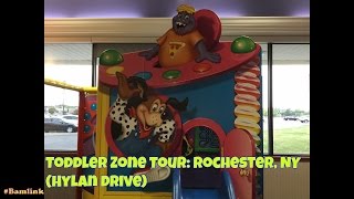 Chuck E Cheeses Toddler Zone Tour Rochester NY Hylan Drive [upl. by Nylad863]