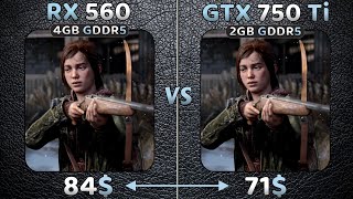 GTX 750 Ti vs RX 560 Test in 2023🔥 [upl. by Arabel]