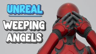 How To Create Weeping Angels in Unreal Engine 5 [upl. by Nodearb564]