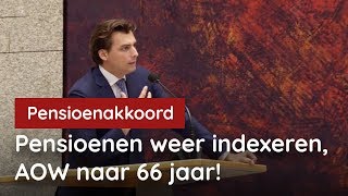 Pensioenen weer indexeren AOW naar 66 jaar [upl. by Ennaitak]