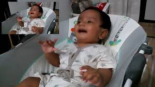 Baby Laughing will make your Mood Cute Baby Giggling with Dad [upl. by Eduino]