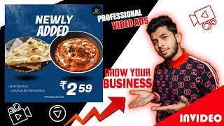 How To Make Professional Video Ads  Best Video Editing Software InVideo🔥 [upl. by Sellma]