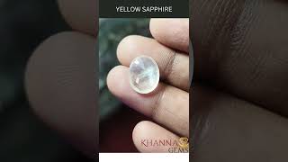 YELLOW SAPPHIRE CNO 97169 WT 7 53CT [upl. by Eilra]