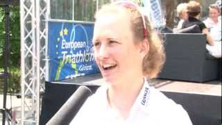 Challenge Kraichgau 2012 Prerace Interview Julia Gajer  Die erste Halbzeit reicht mir [upl. by Borlow]