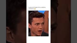 Best memes on the internet part 137 🤣 Tom Holland shorts celebrity funny fyp memes viral [upl. by Musa]