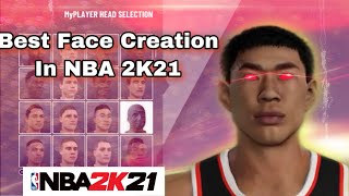 NEW BEST ASIAN FACE CREATION IN NBA 2K21 CHEESIEST COMP FACE CREATION 🧛🏻‍♂️🦋 LOOK LIKE COMP [upl. by Ecinrahs]