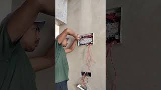 MCB conection kaise kare । MCB । MCB Box । electrical shortvideo shorts [upl. by Seditsira]