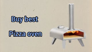 buy top best pizza oven BIG HORN OUTDOORS Pizza Ovens Wood Pellet 12” Pizza Oven Cooking Wood Fired [upl. by Annitsirhc626]